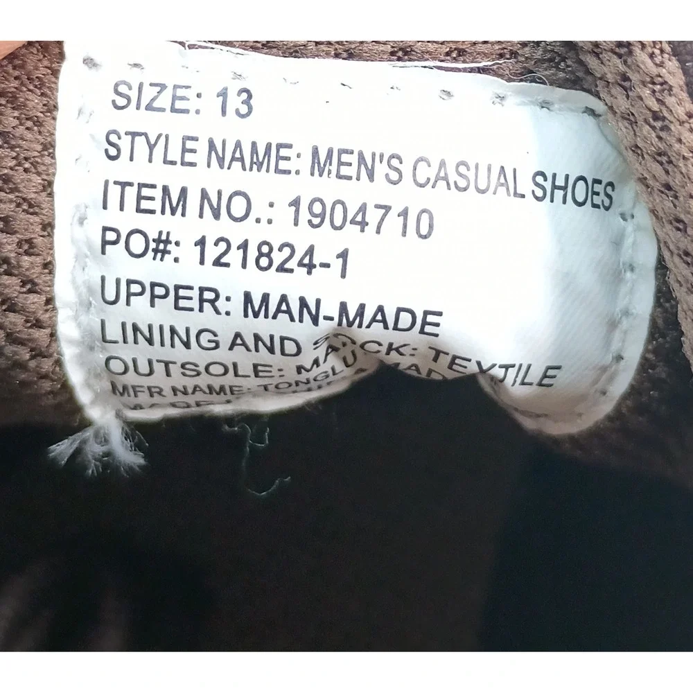 Perry Ellis Portfolio Casual Men Size 13‎ Brown Ultra Foam 1904710